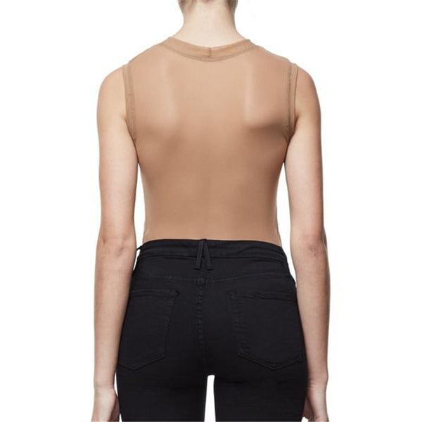 Women Sexy Mesh Transparent Sleeveless