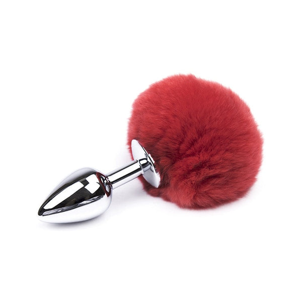 Silicone Butt Plug with Crystal Jewelry