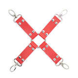 PU Leather Plush Erotic Toys For Adults Bdsm