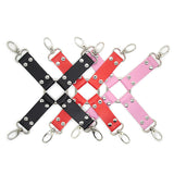 PU Leather Plush Erotic Toys For Adults Bdsm