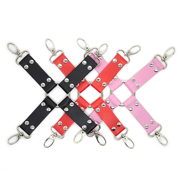 PU Leather Plush Erotic Toys For Adults Bdsm