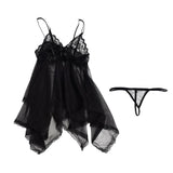 Sexy Lingerie Lace Transparent Babydoll